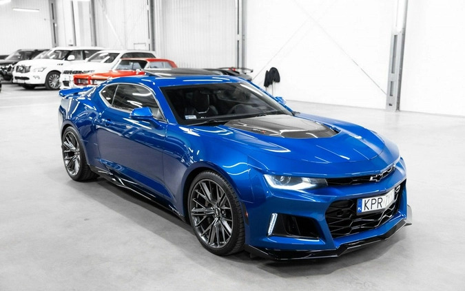 Chevrolet Camaro cena 255000 przebieg: 69000, rok produkcji 2018 z Sokółka małe 781